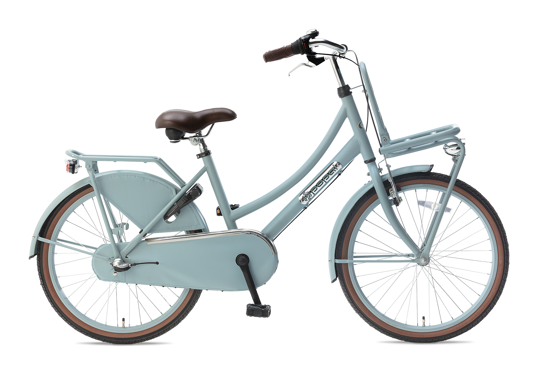 popal | meisjesfiets | daily dutch basic+ 22 | staal | blauw