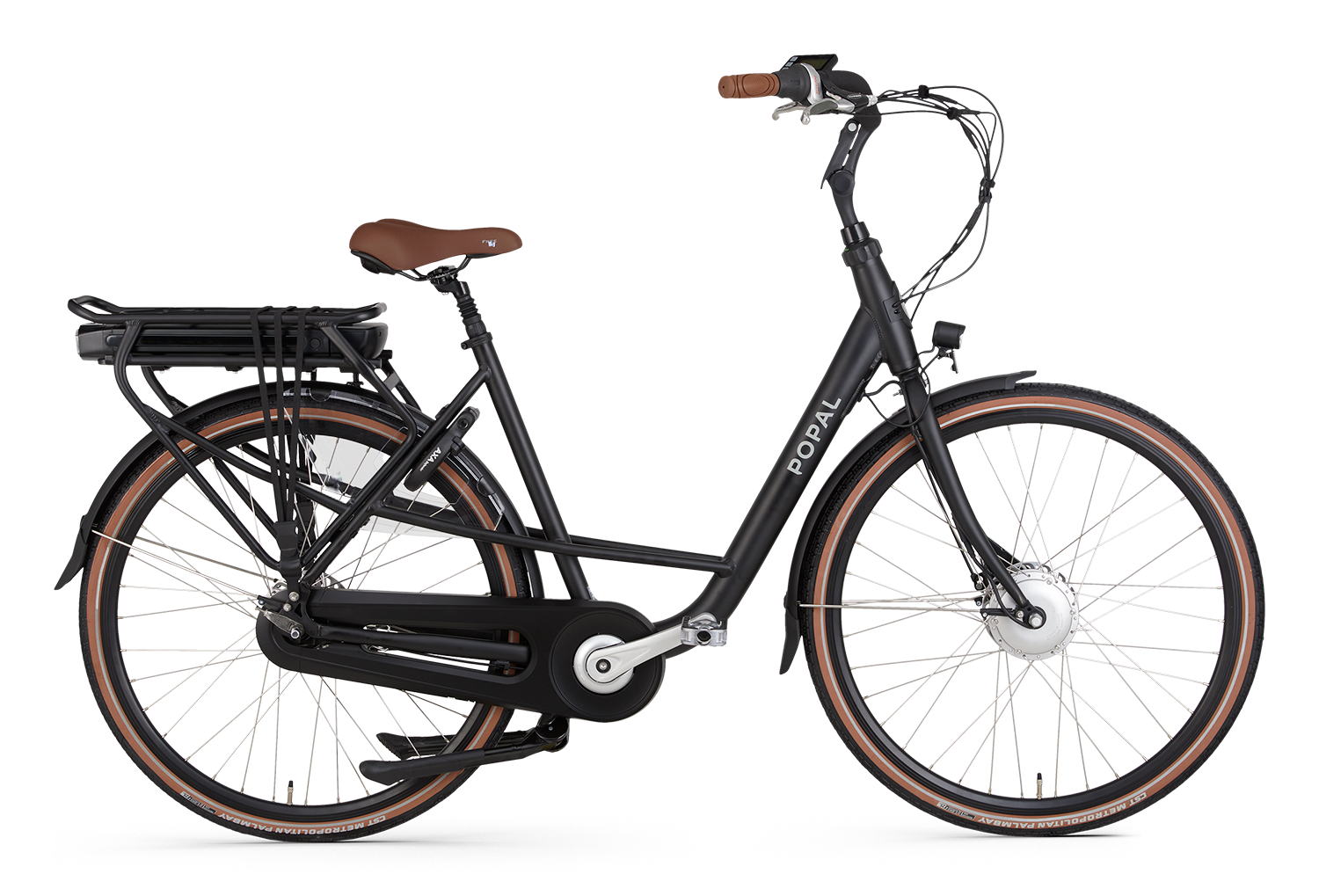 Popal | E-bike | Maeve FM elektrische moederfiets | Aluminium | Zwart
