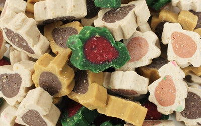 petsnack kerstboompjes kerst trainer snoepje