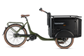 Keewee Bakfiets e26834 aluminium groen