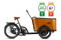 Cangoo - bakfiets - cangoo buckle - aluminium - zwart