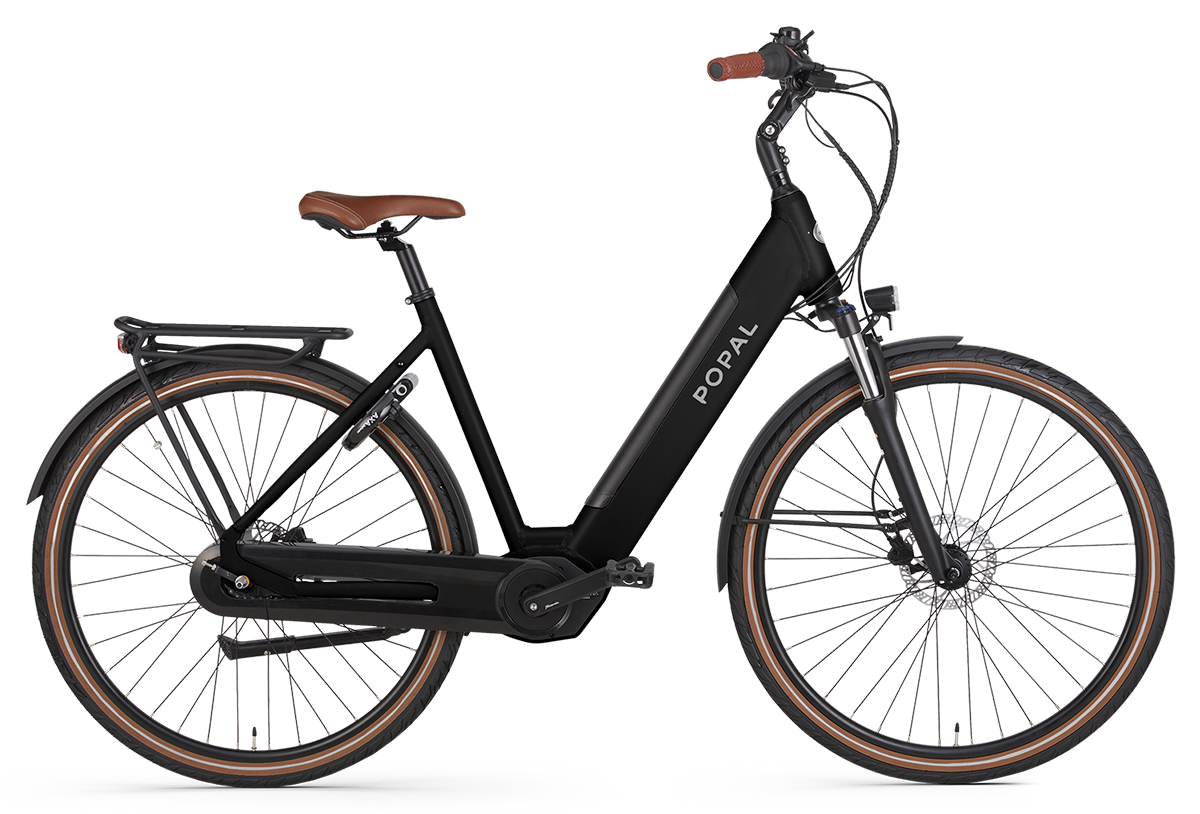 Popal | E-bike | Novel | Aluminium | Zwart