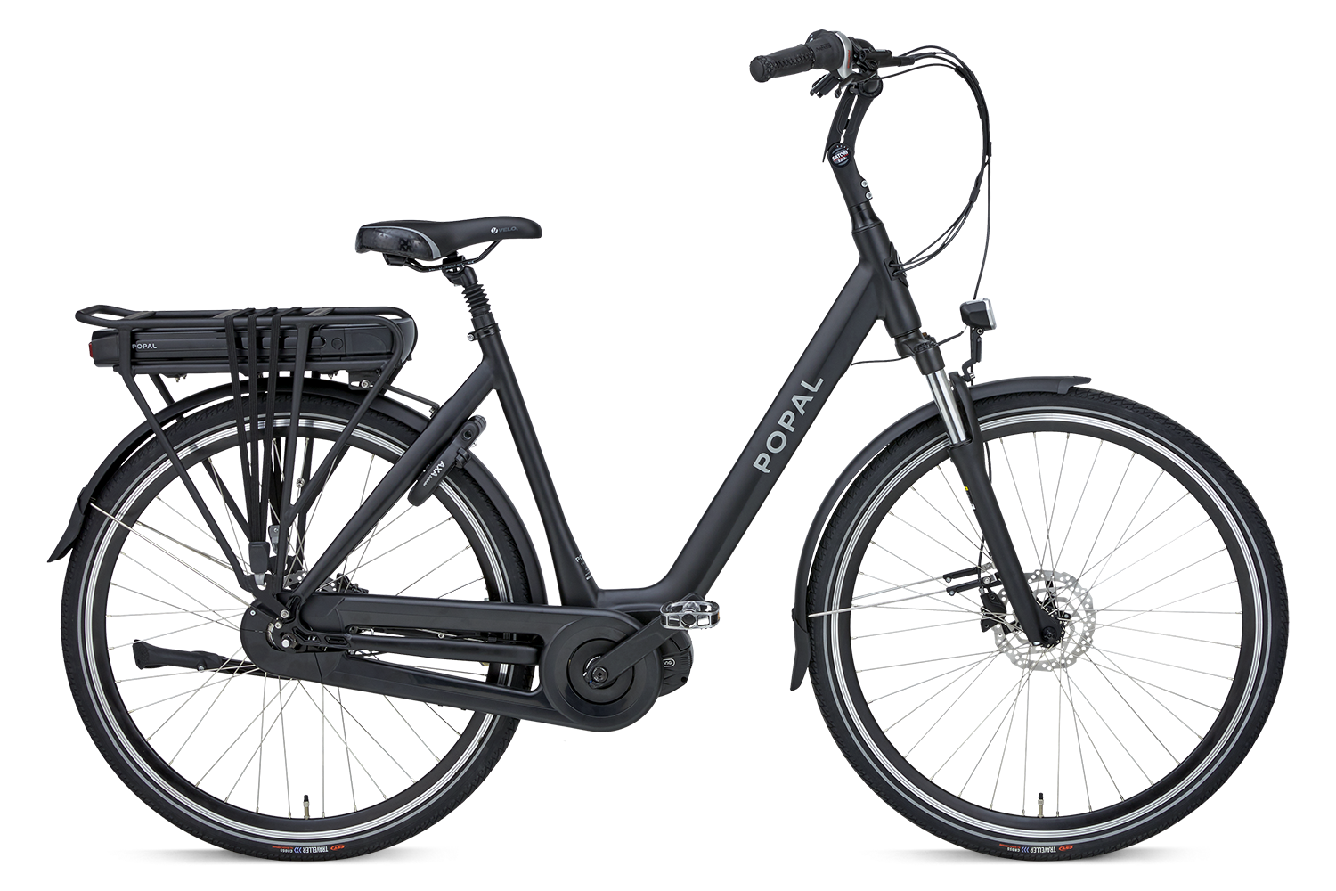 Popal | E-bike | Vidar M420 | Aluminium | Zwart
