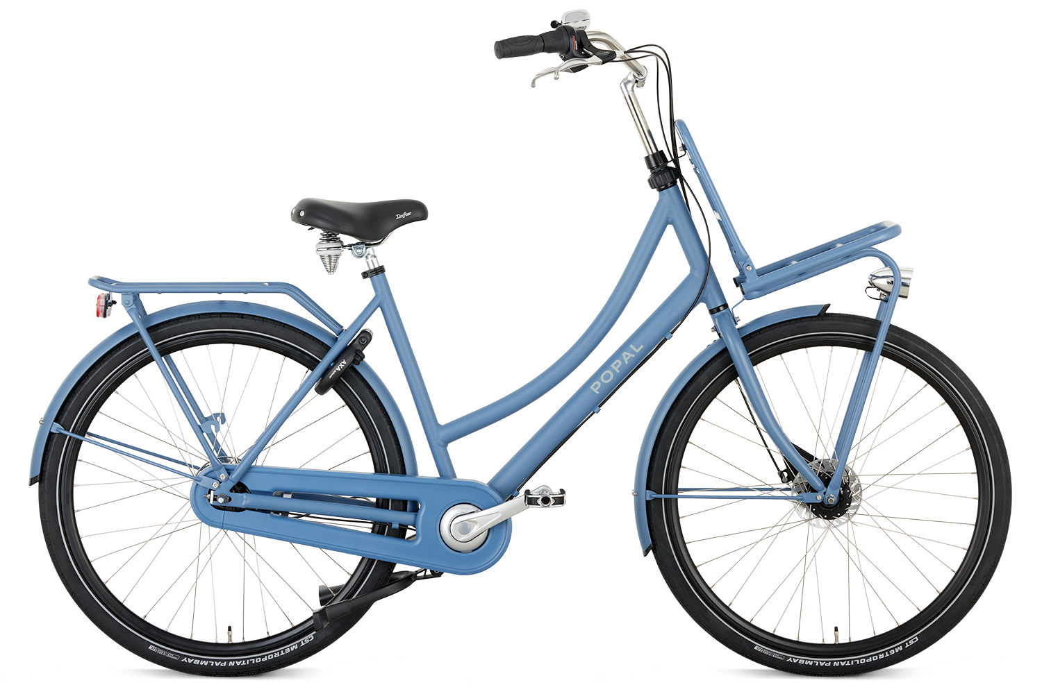 Popal Damesfiets daily dutch prestige n7 rb nd :: göteborg blue :: 28 inch / 53 cm aluminium k196