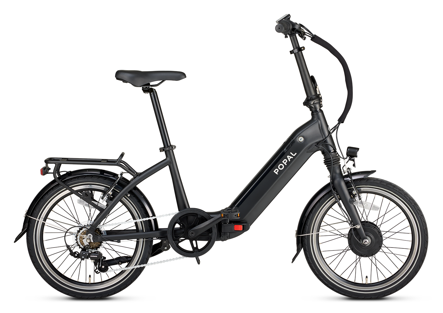 Popal E-bike e-folt tourer zwart aluminium zwart