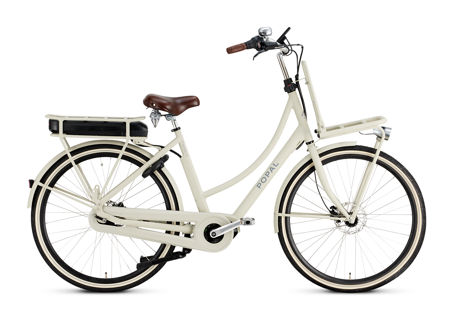 Popal E-bike daily dutch prestige-e mm :: cosmic sand :: 28 inch / 59 cm aluminium -