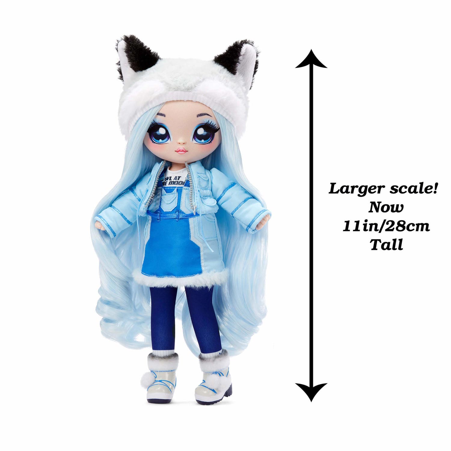 MGA Entertainment - MGA Entertainment - MGA Entertainment - MGA Entertainment - MGA Entertainment - MGA Entertainment - MGA Entertainment - Na! Na! Na! Surprise Teens Pop - Alaska Frost (Wolf)