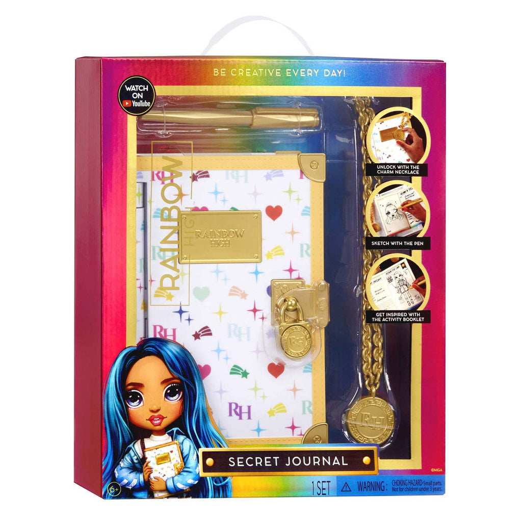 Rainbow high secret journal