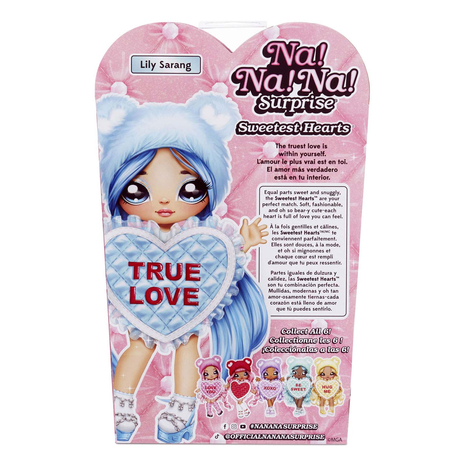 MGA Entertainment Na! Na! Na! Surprise Sweetest Hearts Lily Sarang