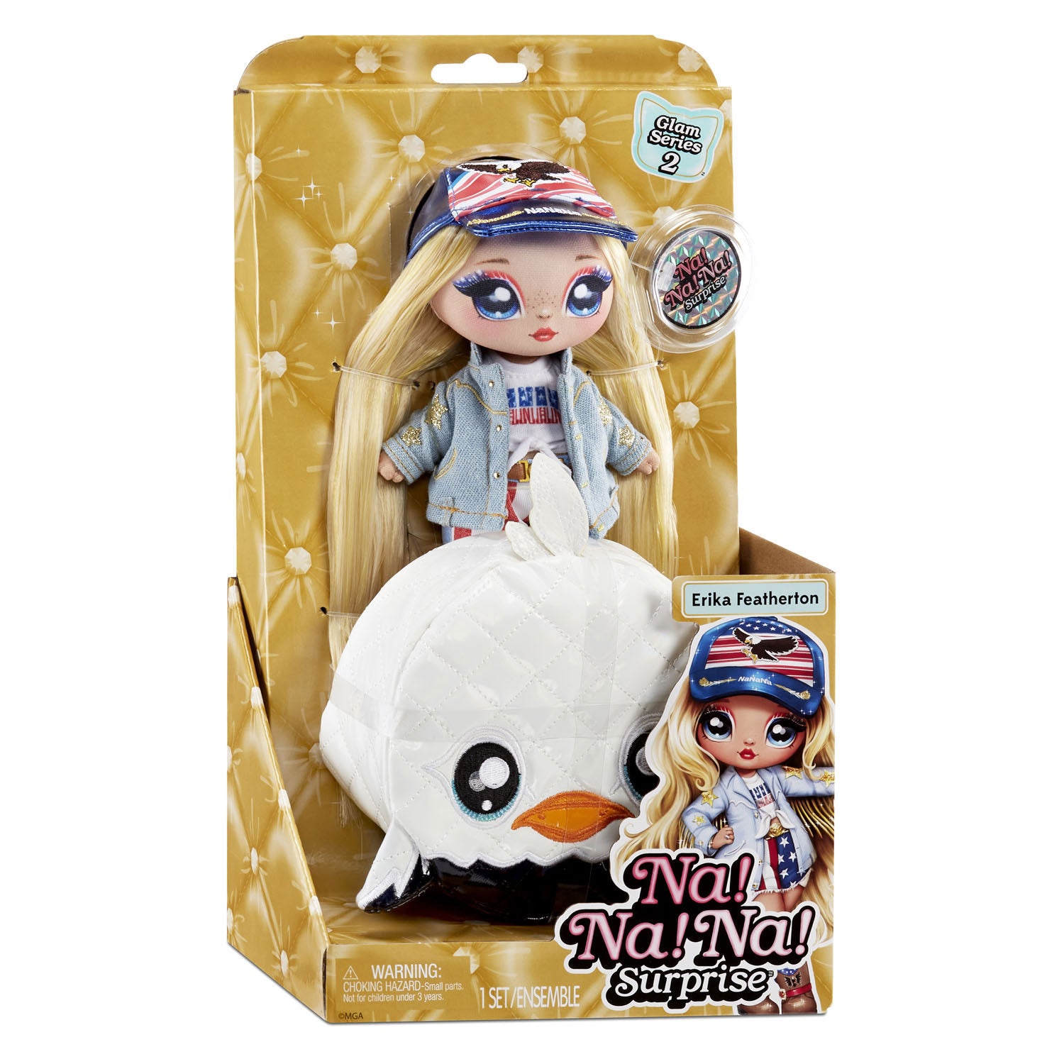 MGA Entertainment Na!Na!Na! Surprise Doll & Purse Erika Featherton