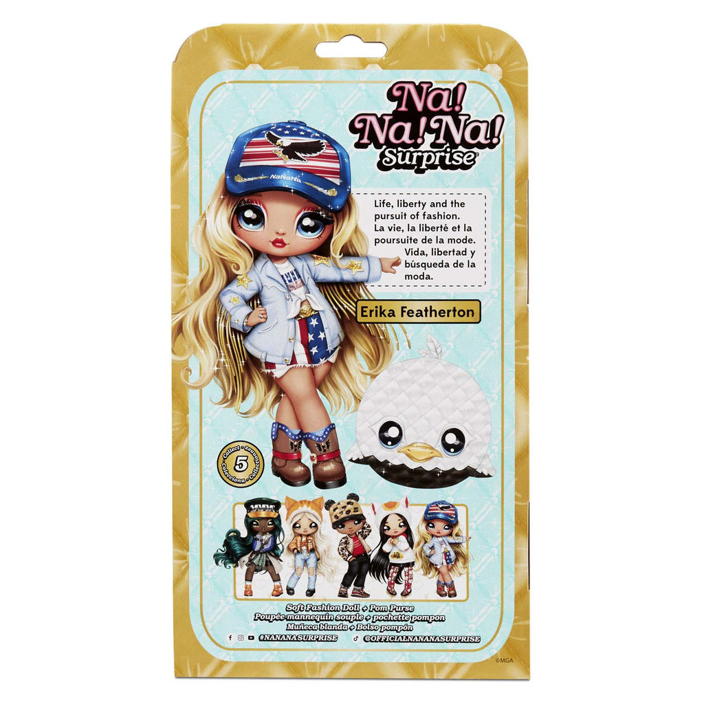 MGA Entertainment Na!Na!Na! Surprise Doll & Purse Erika Featherton