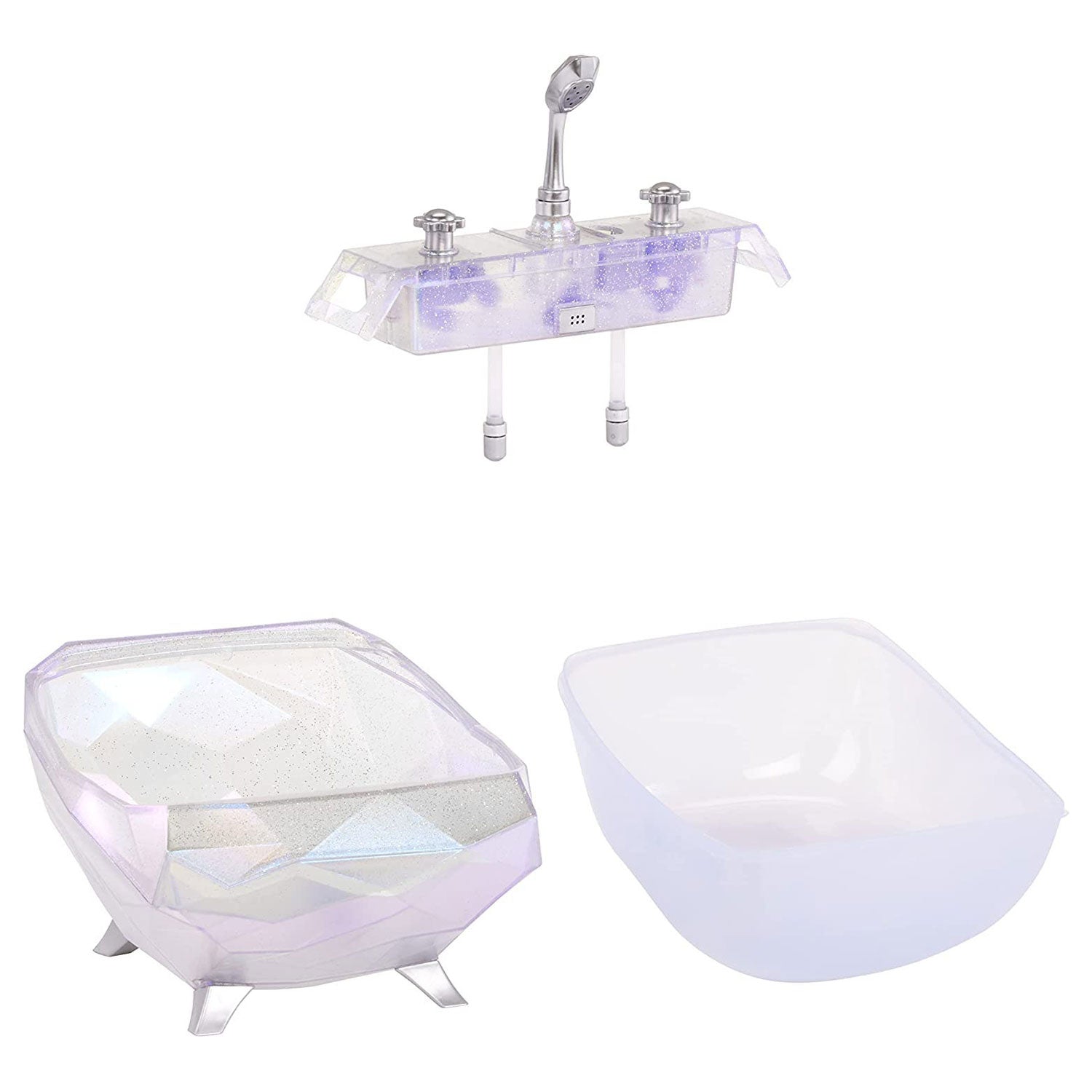 Mga entertainment glitter babyz bruisende badkuip met kleurverande