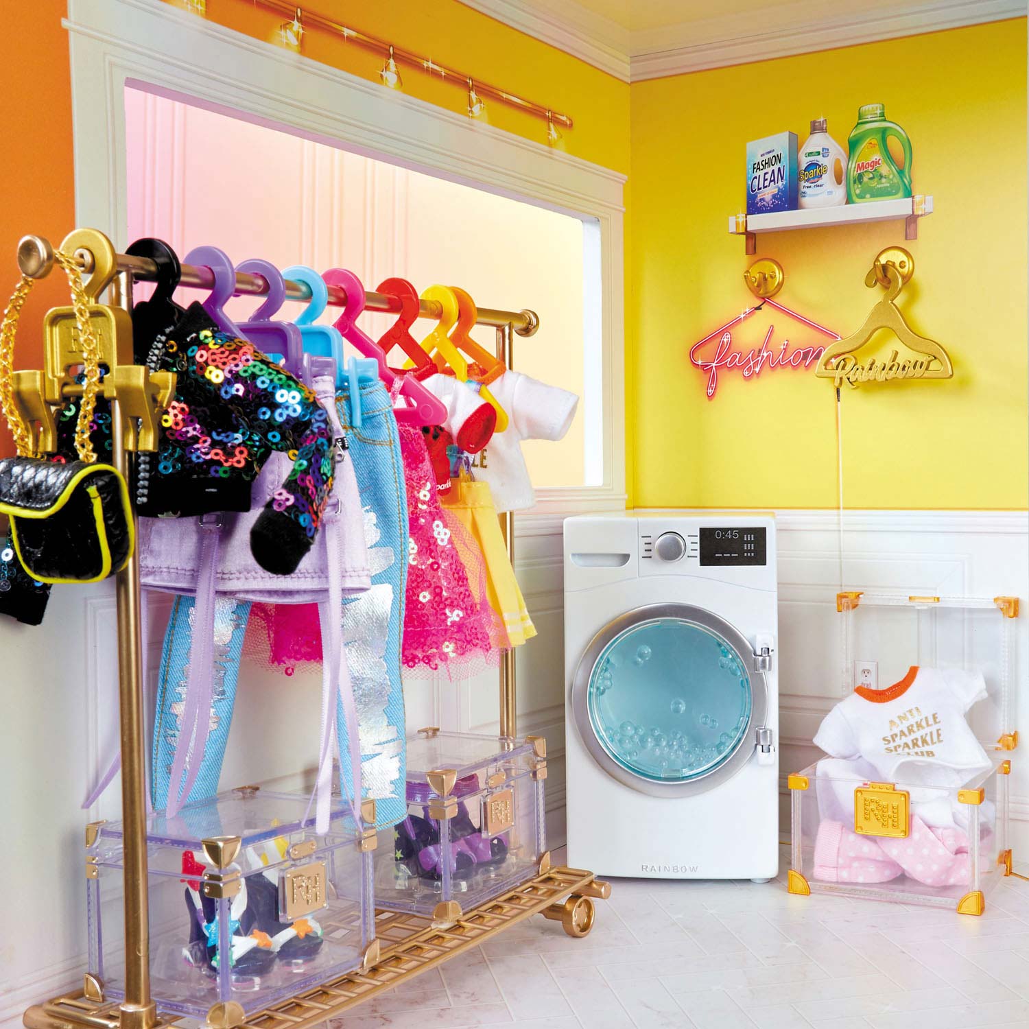 Rainbow Rainbow High Fashion Houten Huis 122x91 cm 122x91 cm