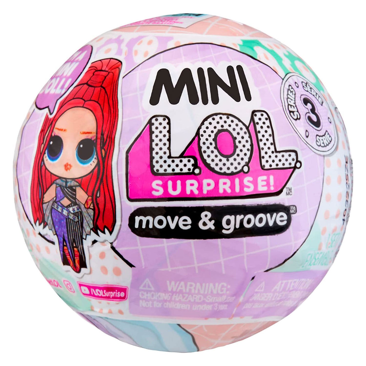 Mga l.o.l. surprise! mini move-and-groove serie 3