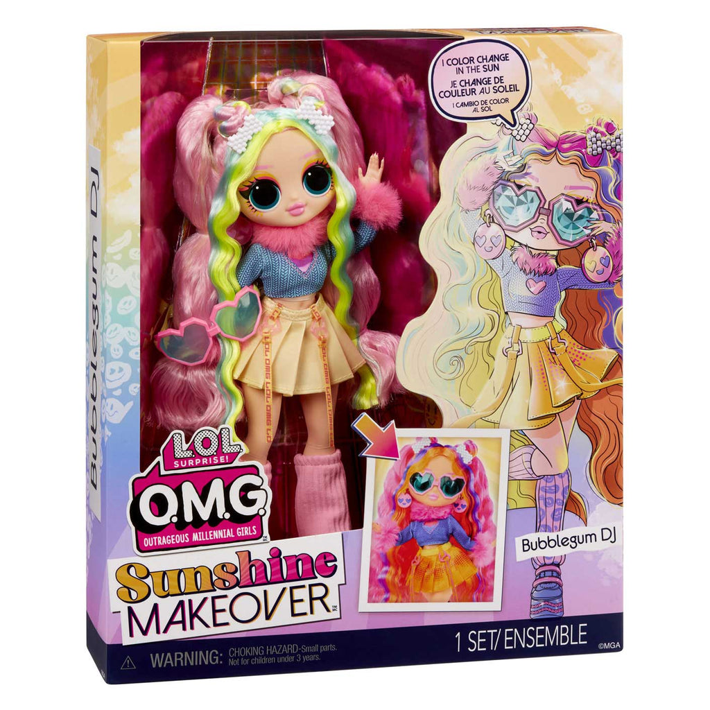 L.O.L. Surprise OMG Makeover Bubblegum DJ