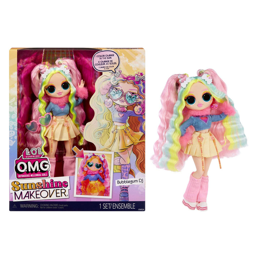 L.O.L. Surprise OMG Makeover Bubblegum DJ