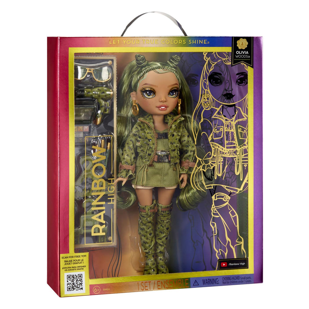 MGA Entertainment Rainbow High S23 Fashion DollOlivia Woods
