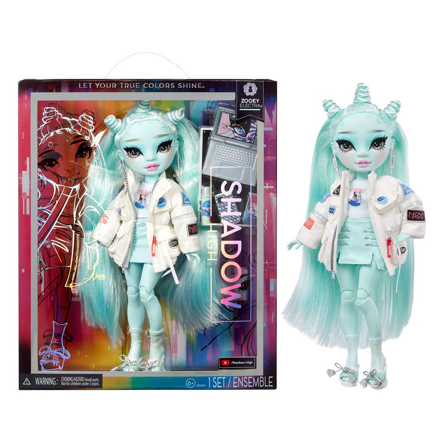 MGA Entertainment Shadow High Fashion Pop Zooey Electra