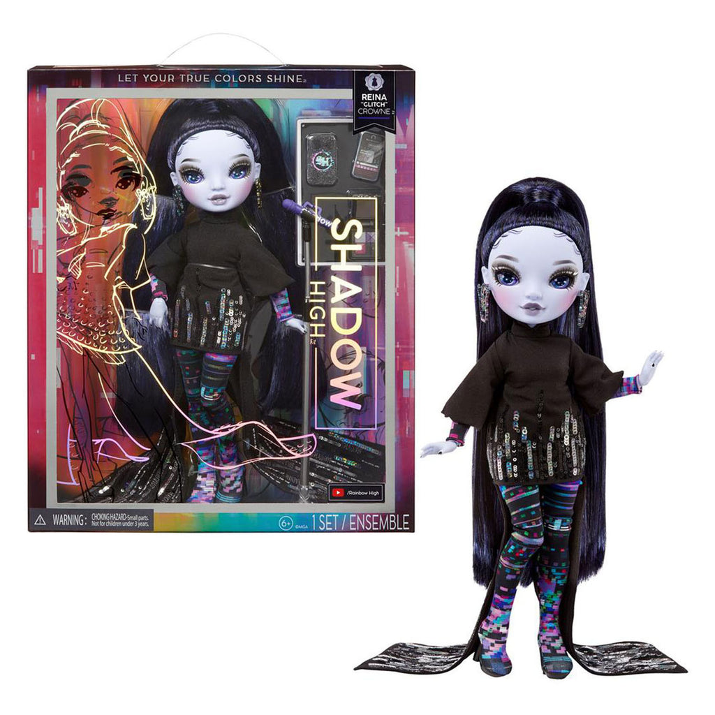 MGA Entertainment Shadow High Fashion Pop Reina Glitch Crowne