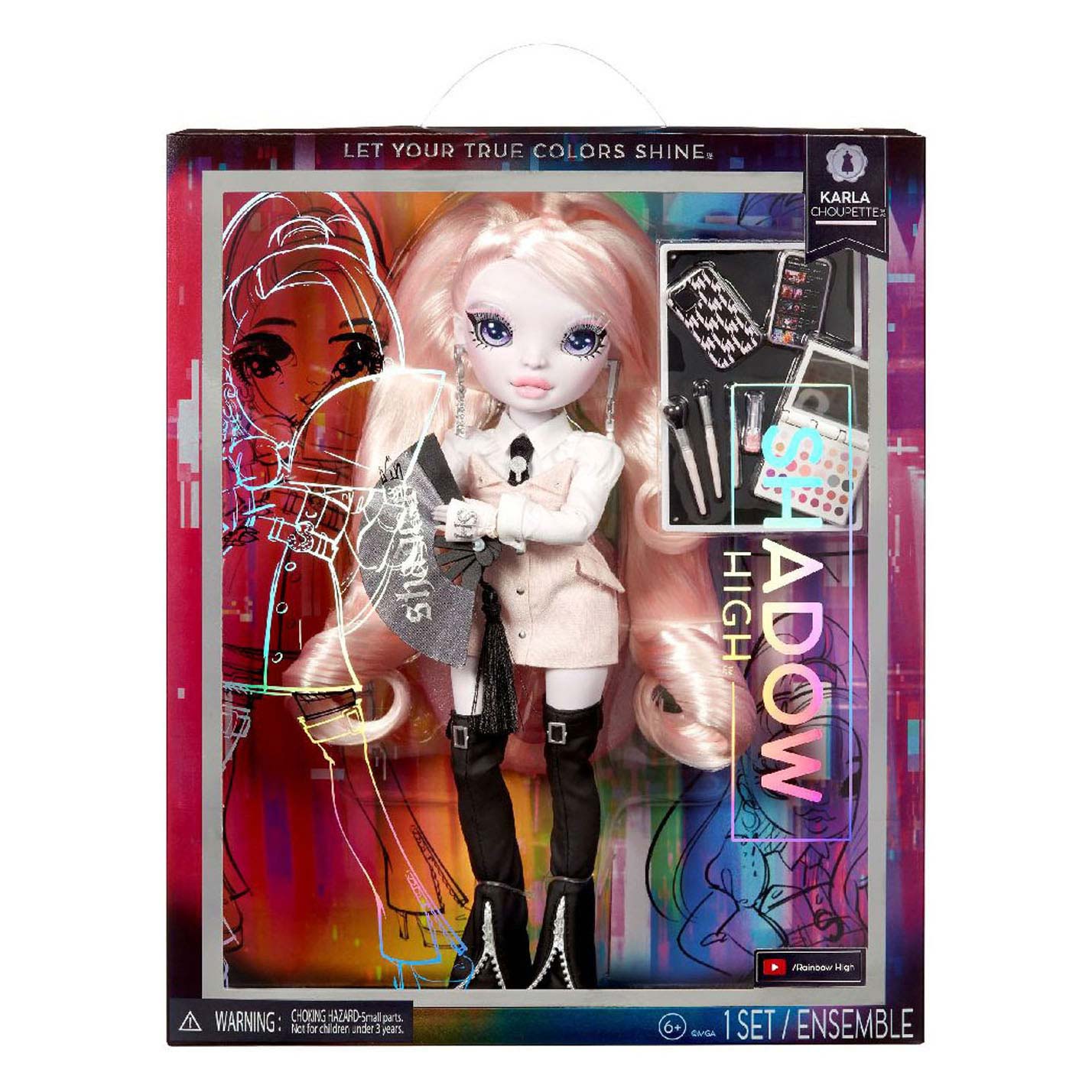 MGA Entertainment Rainbow High Shadow High Fashion Pop Karla Choupette
