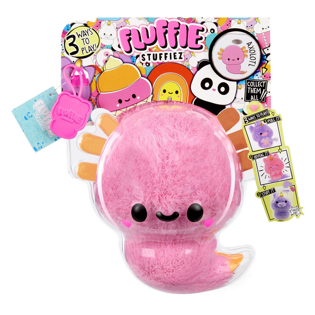 MGA Entertainment Fluffie Stuffiez Pluchen Knuffel Axolotl