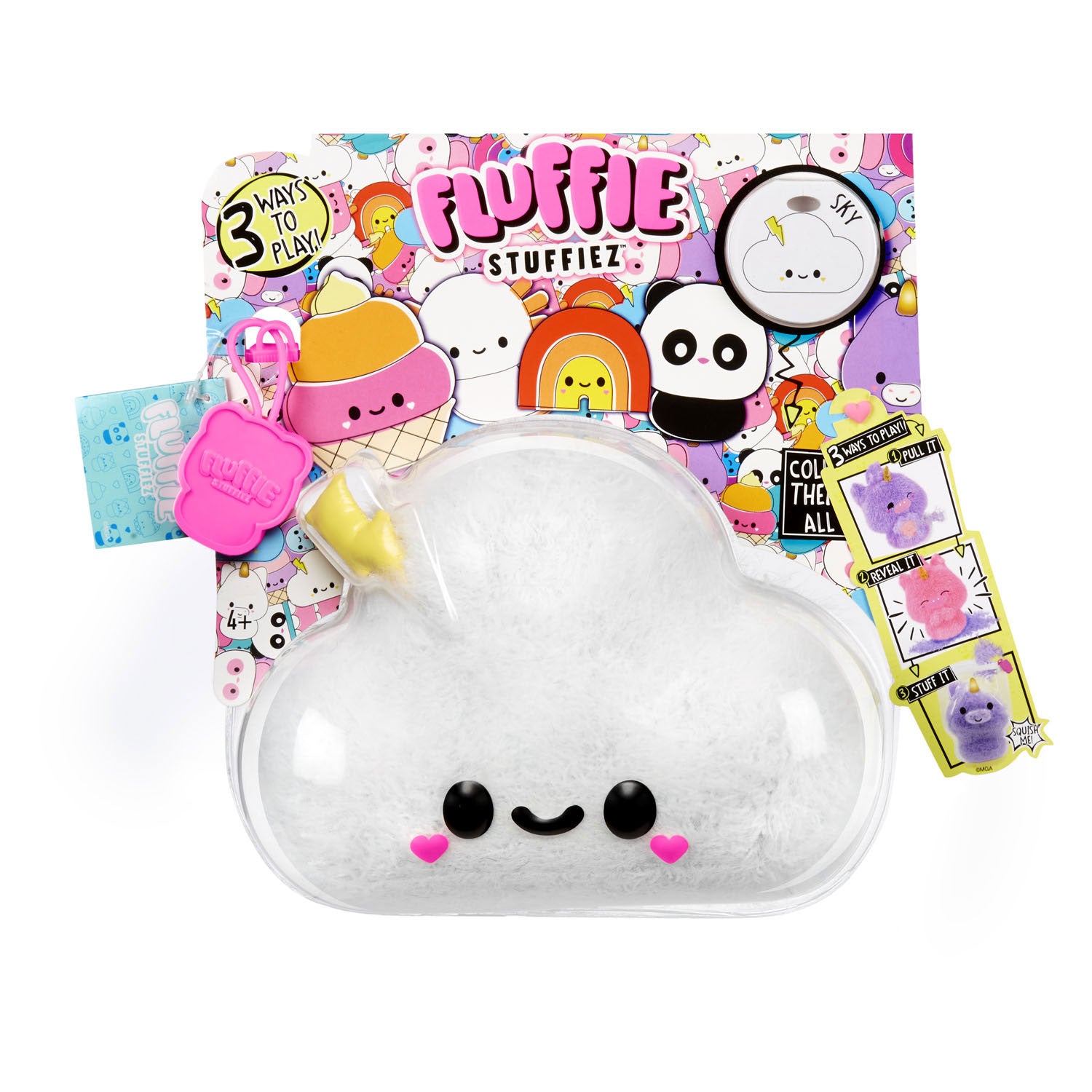 MGA Entertainment Fluffie Stuffiez Pluchen Knuffel Cloud