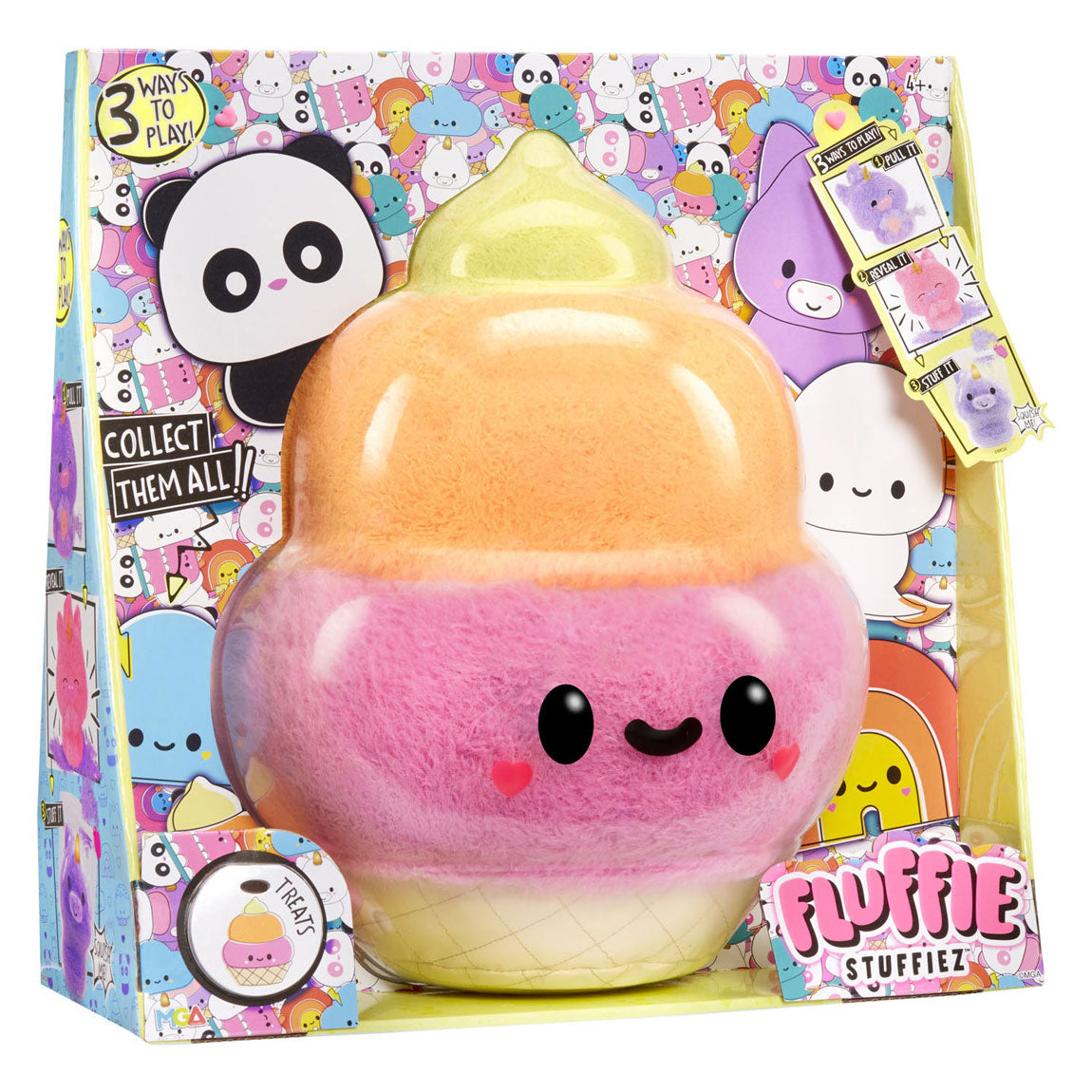 MGA Entertainment Fluffie Stuffiez Large Plush Ice Cream