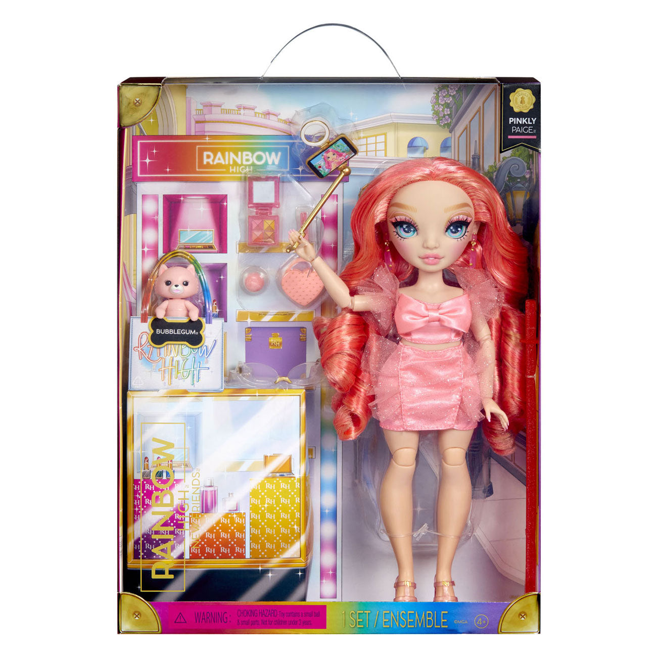 MGA Entertainment Rainbow High Pop Pinkly Paige