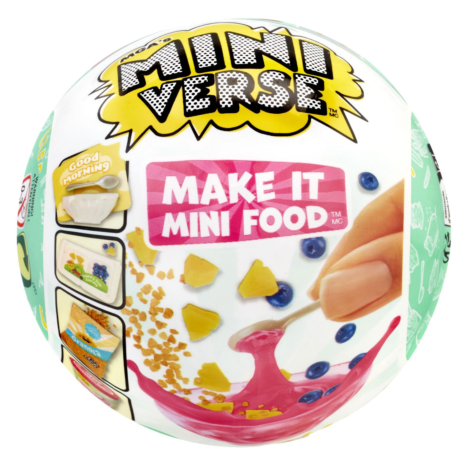 Mga entertainment mga's miniverse- make it mini foods: cafe series 3b