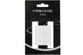 Trivio - spacer 15mm 1 1/8" aluminium wit 3 stuks