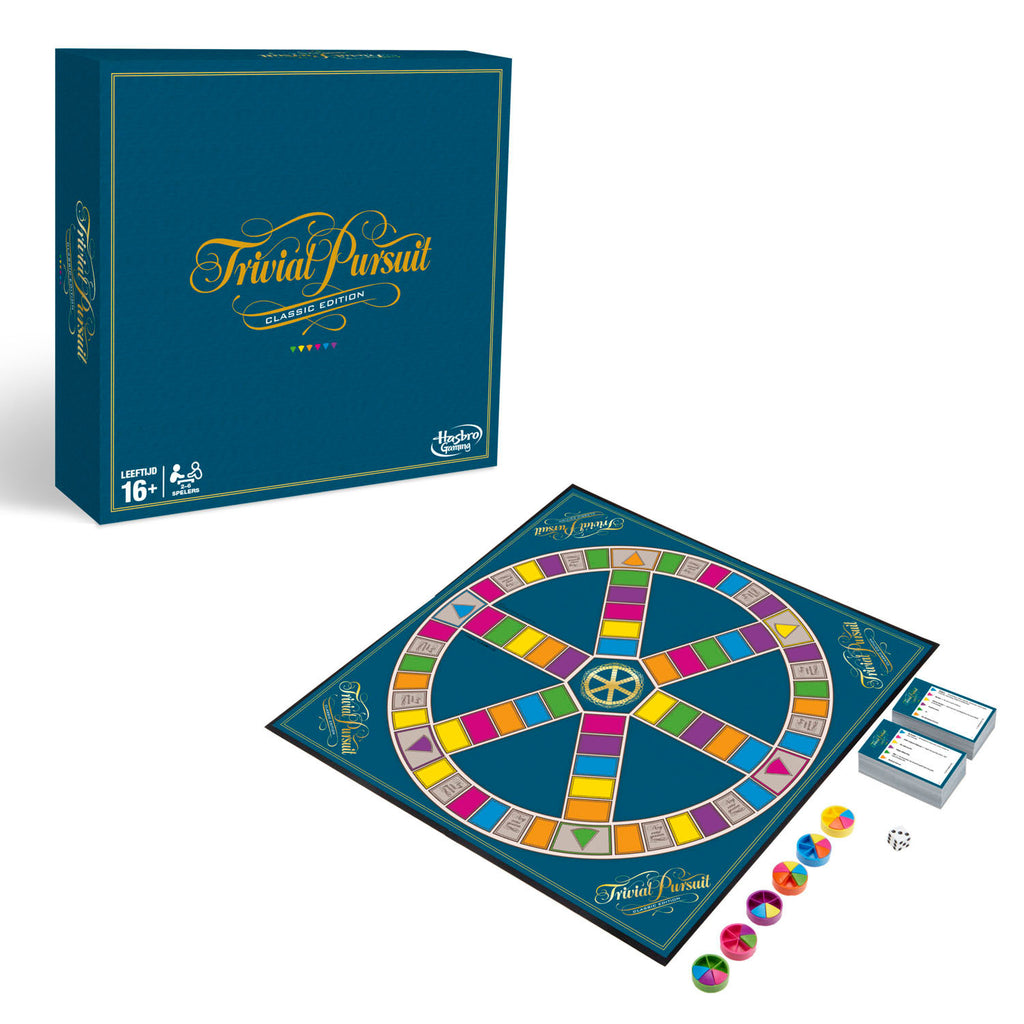 Hasbro gaming hasbro trivial pursuit classic