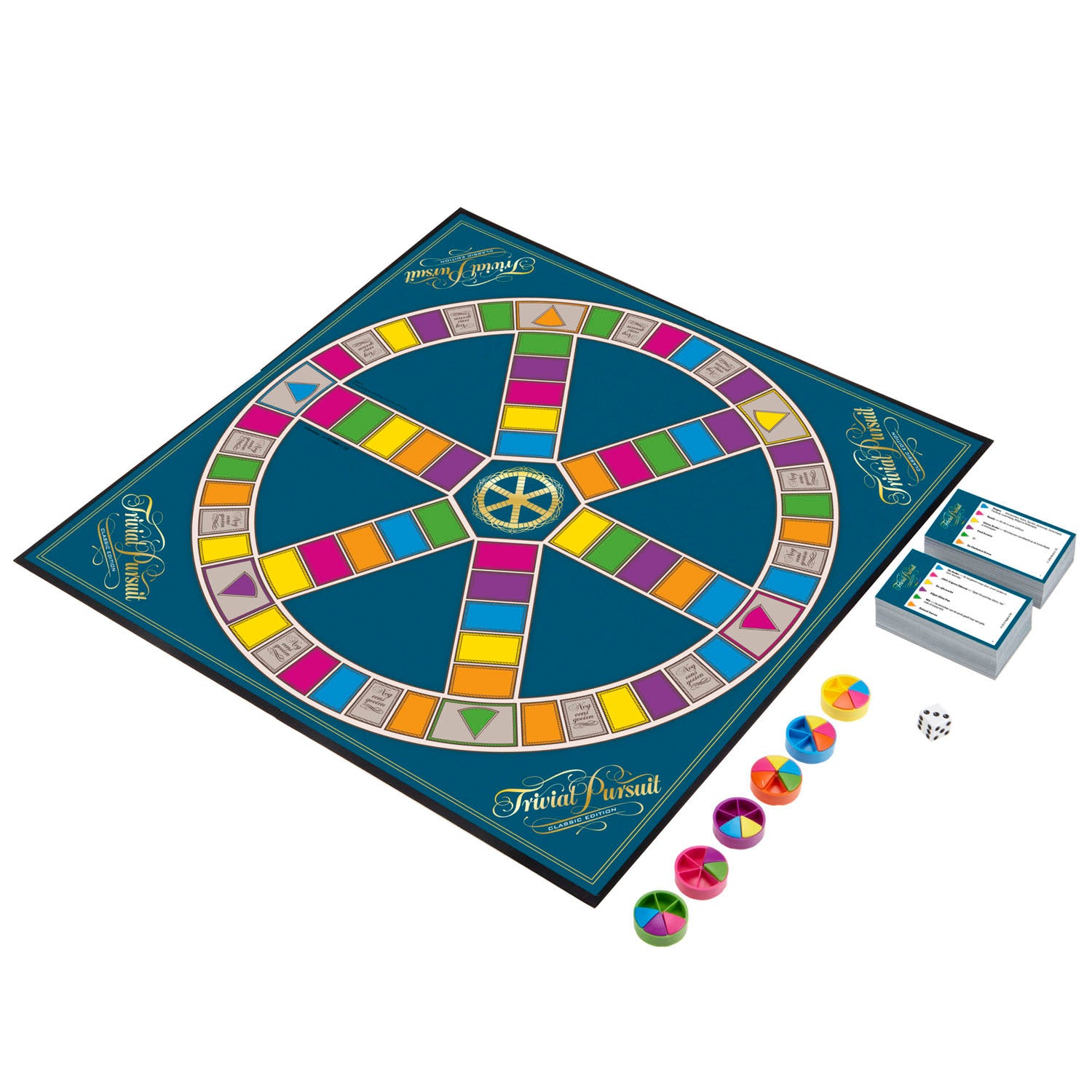 Hasbro gaming hasbro trivial pursuit classic