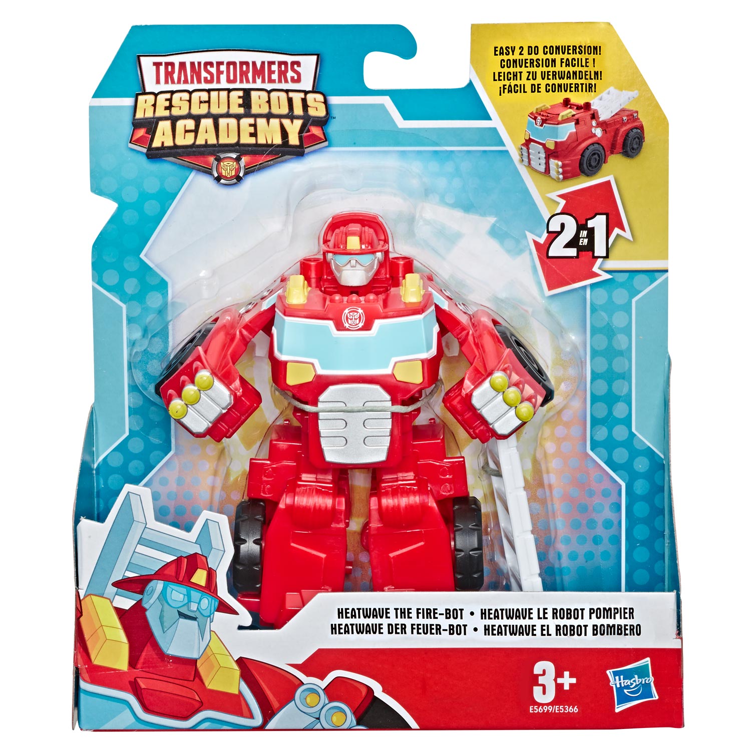 Hasbro Transformers Rescue Bots Academy Heatwave