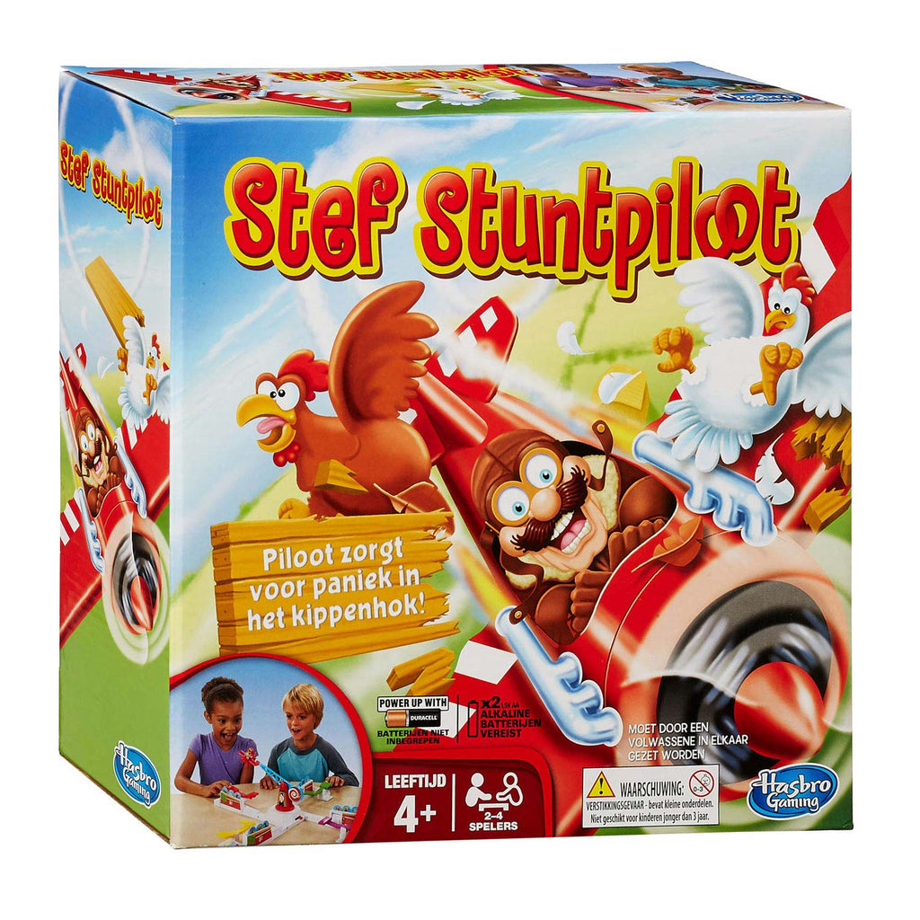 hasbro stef stuntpiloot - kinderspel