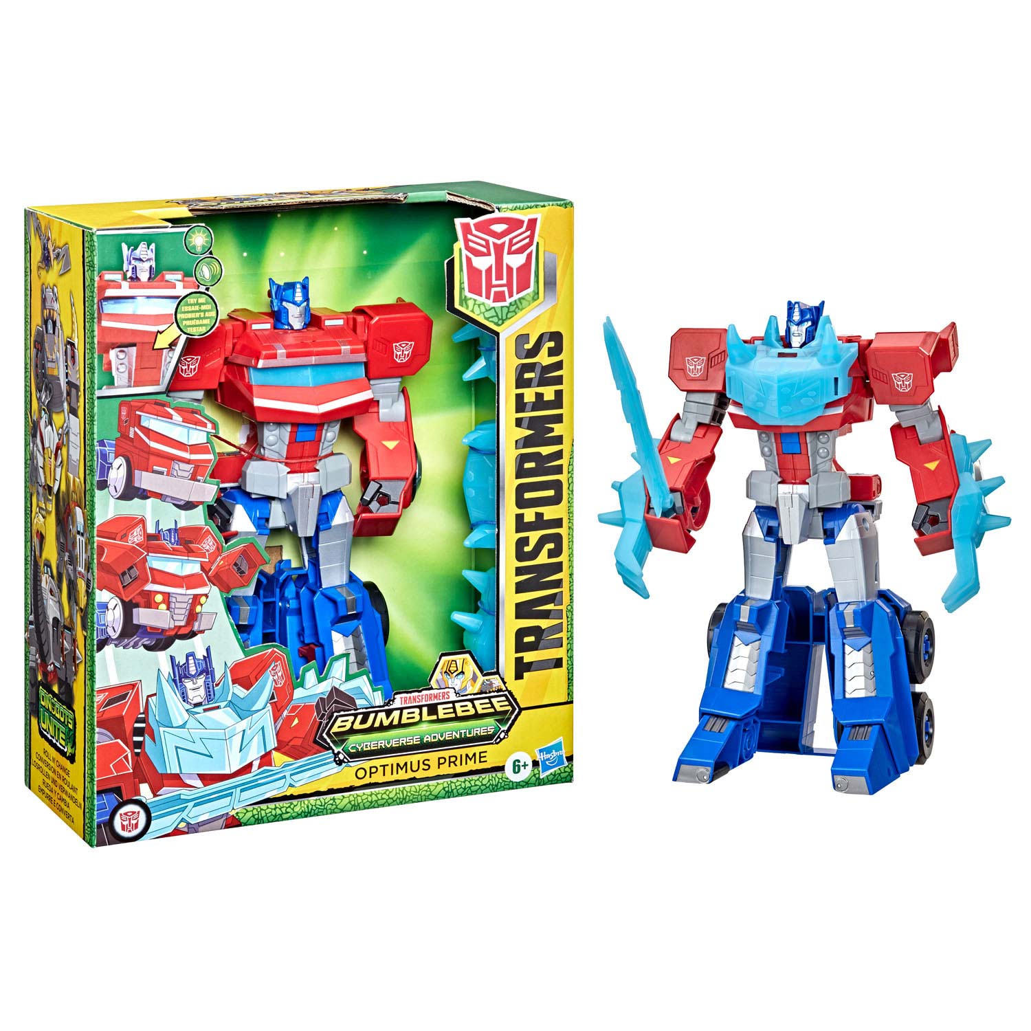 Hasbro Transformers Cyberverse Roll and Transform Optimus Prime