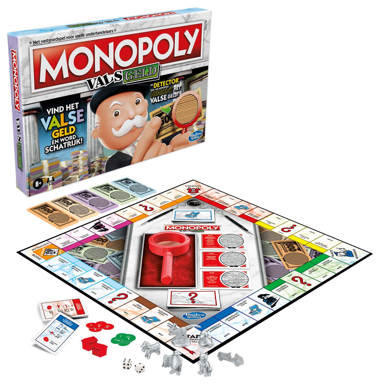 hasbro monopoly valsspelers editie