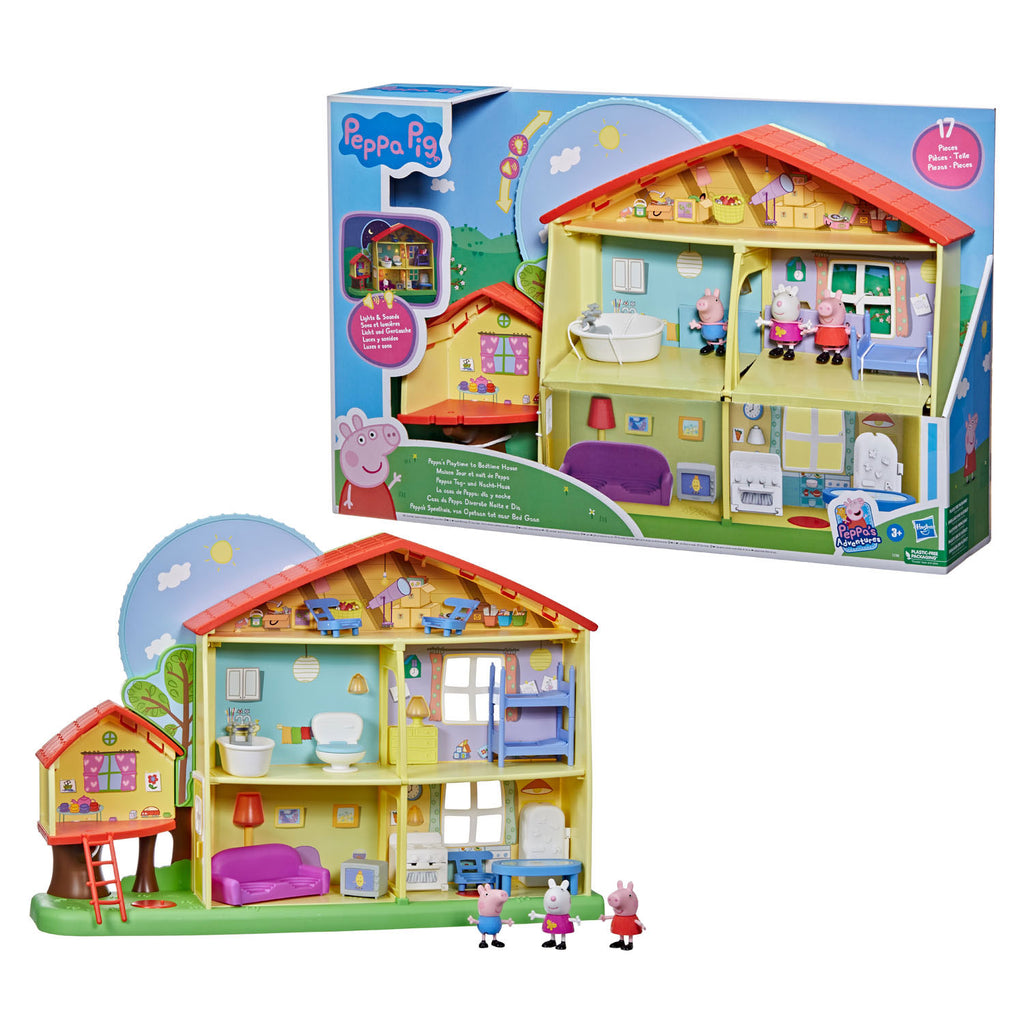 Hasbro Peppa's Speelhuis Opstaan tot naar Bed Gaan