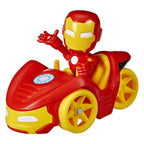 Hasbro Spidey & Amazing Friends Voertuig en Figuur Iron Man
