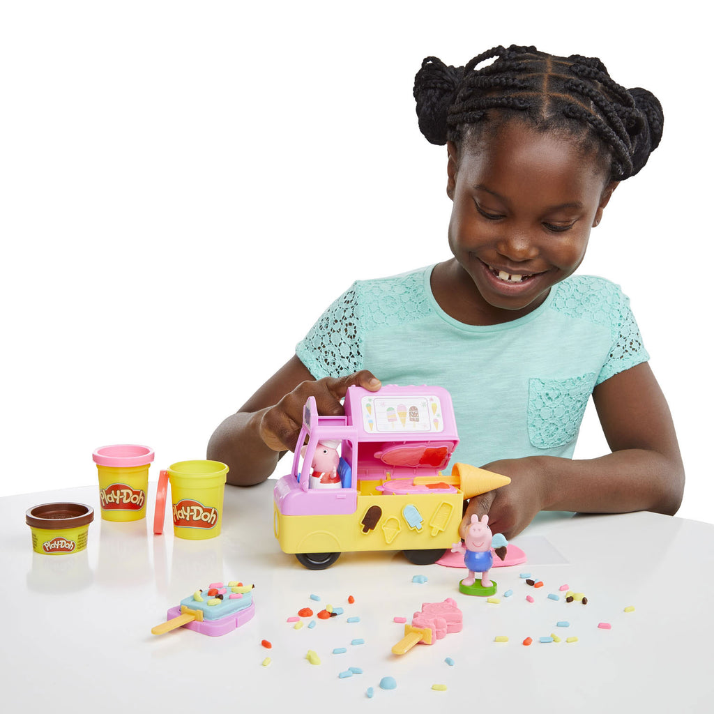 play-doh peppas ijsjes - klei speelset