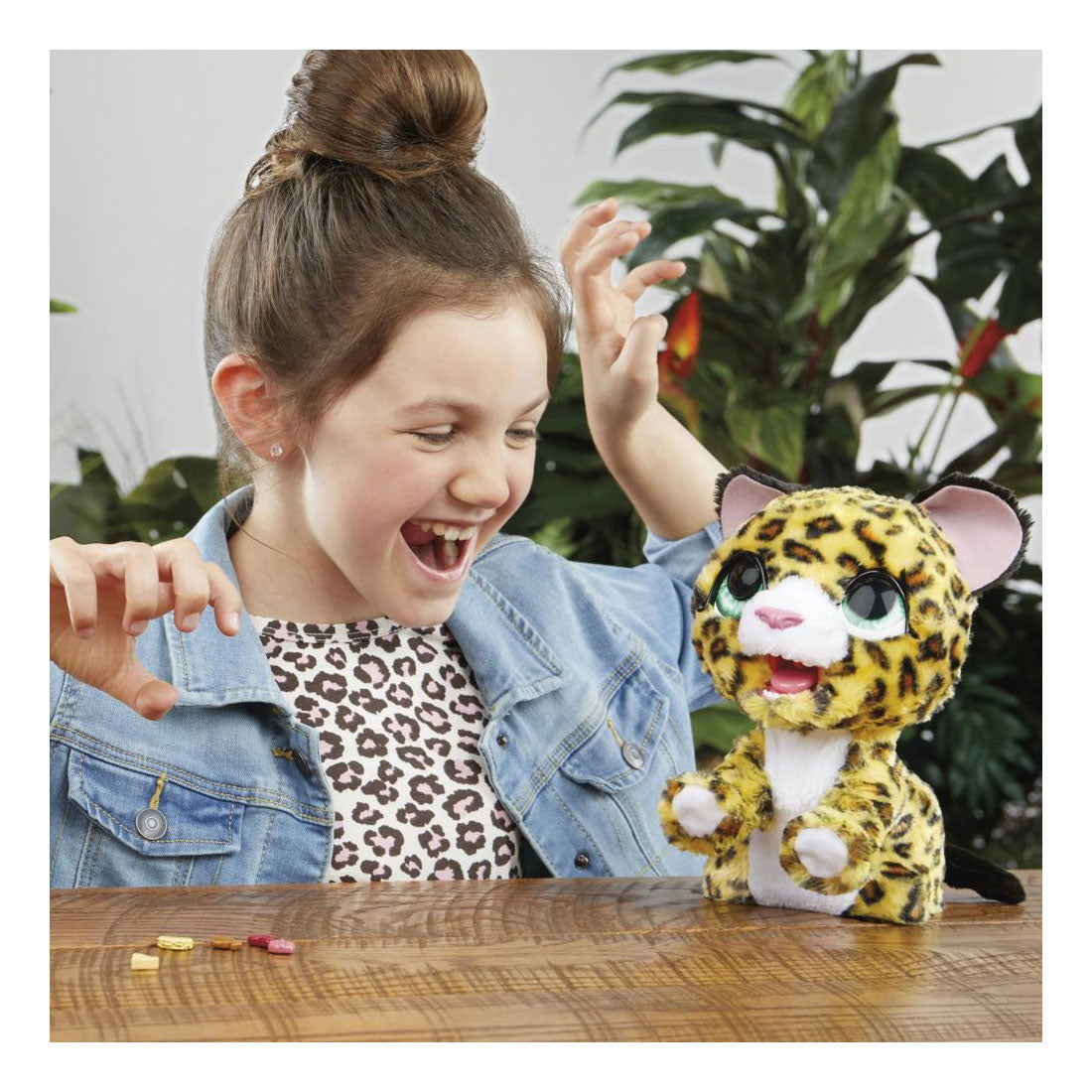 furreal lil wilds lolly de luipaard interactieve knuffel