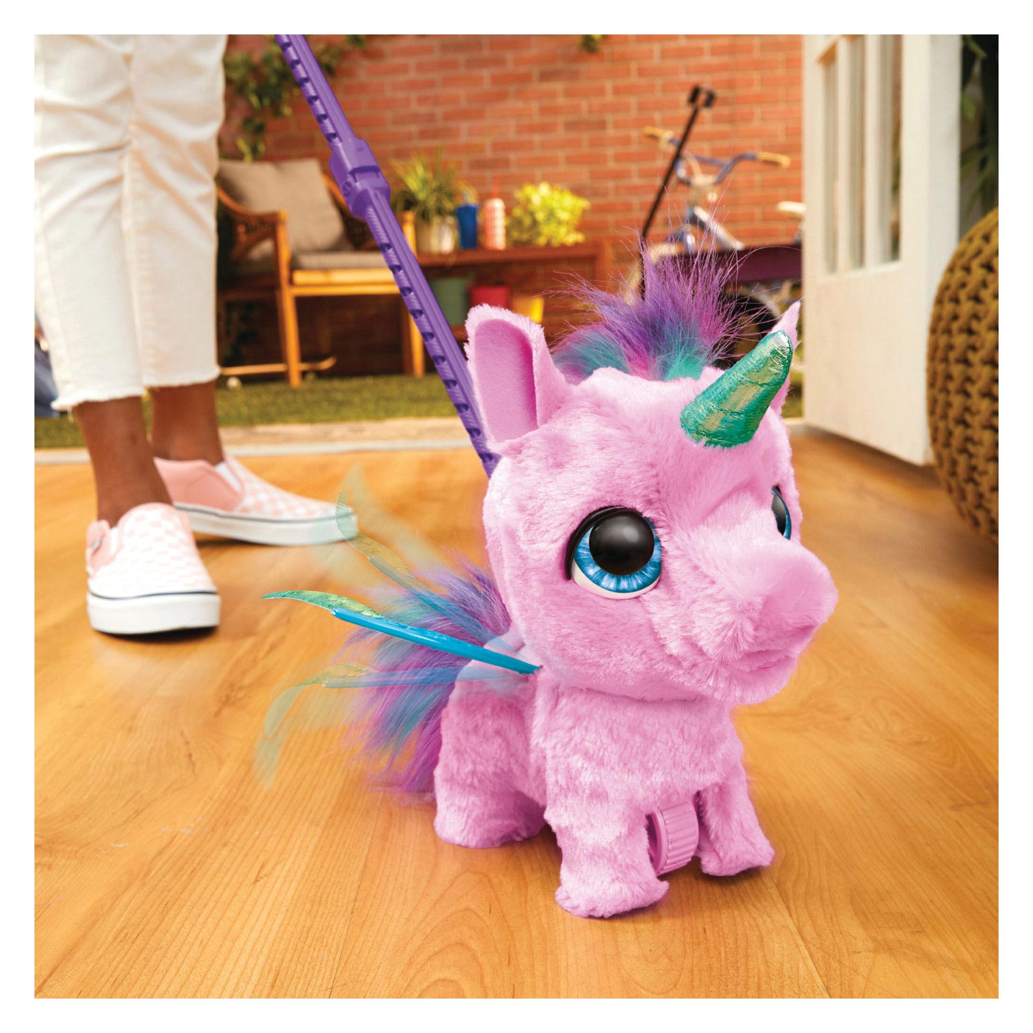 Hasbro FurReal Flyalots Flitter de Eenhoorn Interactieve Knuffel