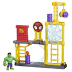 Hasbro Spidey and His Amazing Friends Hulk's Smash Yard Speelset