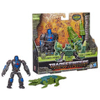 Hasbro Transformers Rise of the Beasts Combiner Actiefiguren Optimus Primal & Skullcruncher