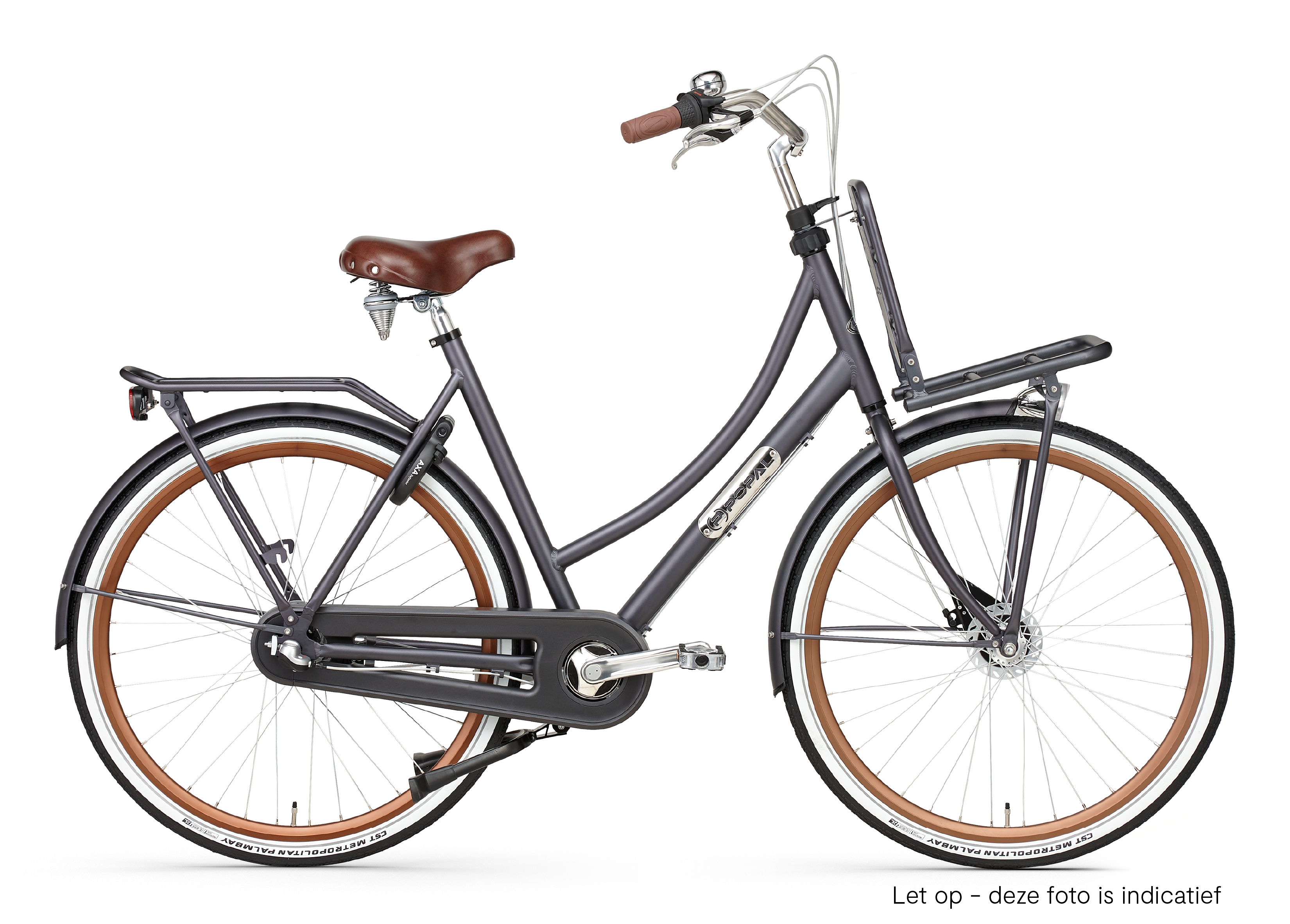 Popal Damesfiets daily dutch prestige n3 vb rn aluminium k186