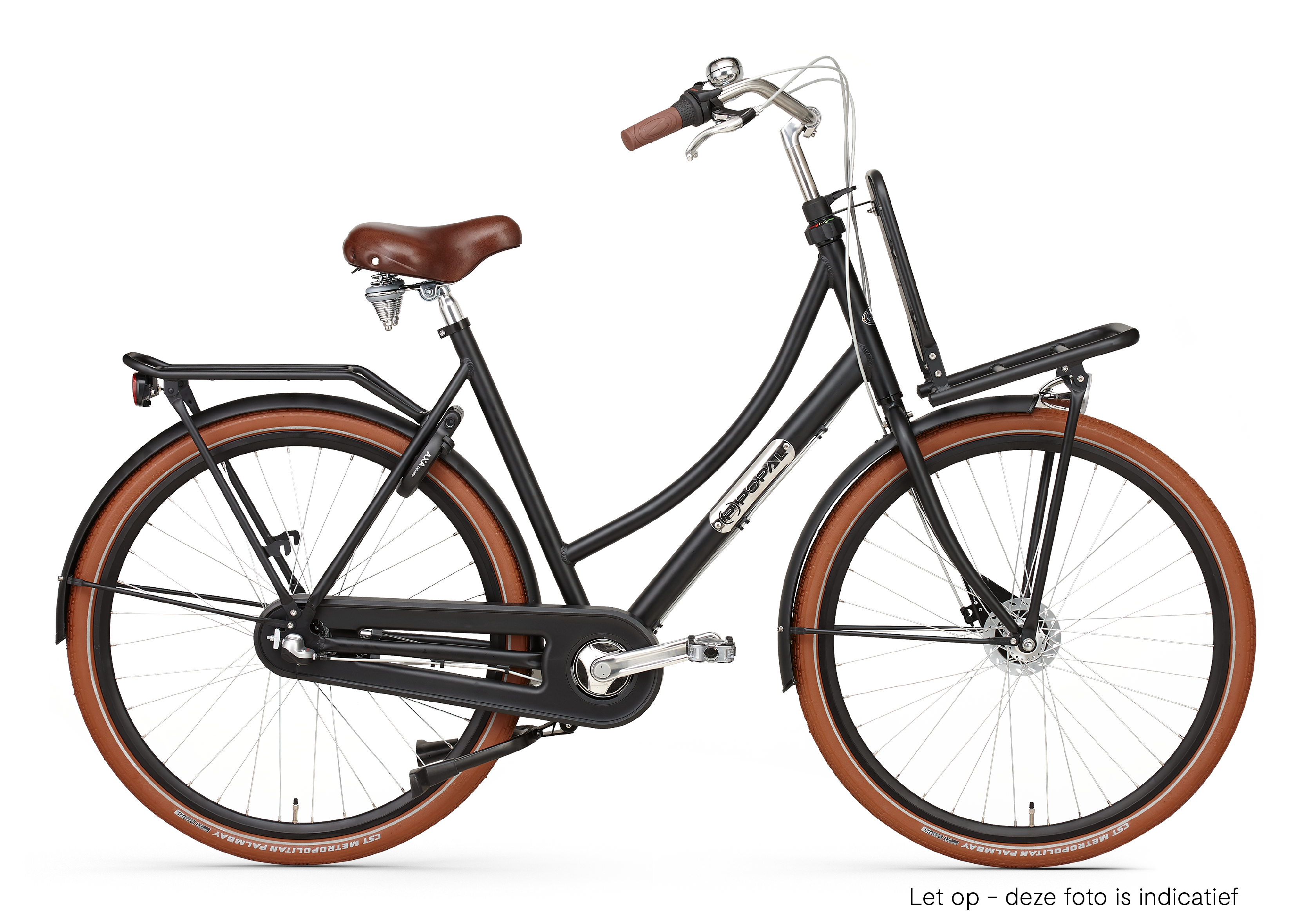 Popal Damesfiets daily dutch prestige n3 vb rn aluminium k49