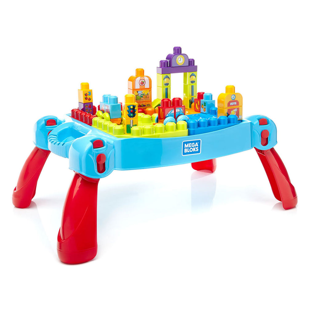 Mega bloks first builders bouw en leer tafel
