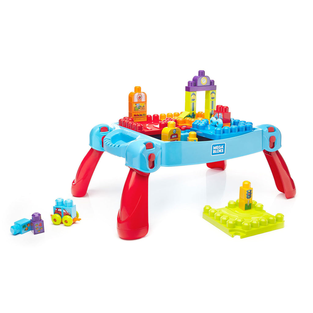 Mega bloks first builders bouw en leer tafel