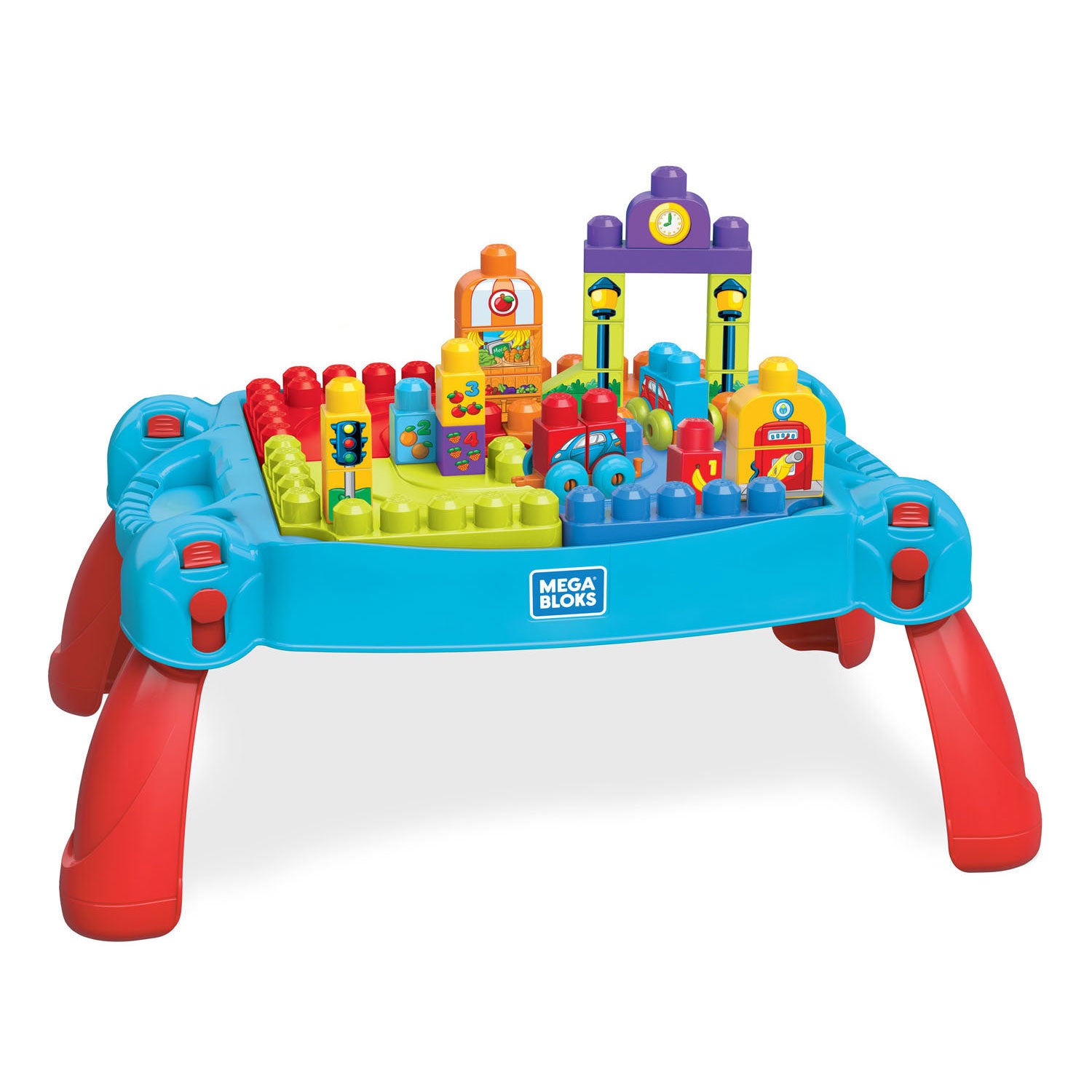 Mega bloks first builders bouw en leer tafel