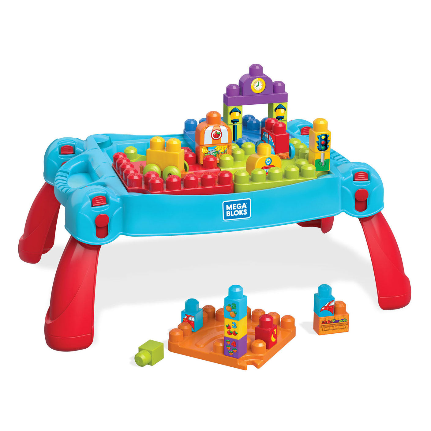 Mega bloks first builders bouw en leer tafel