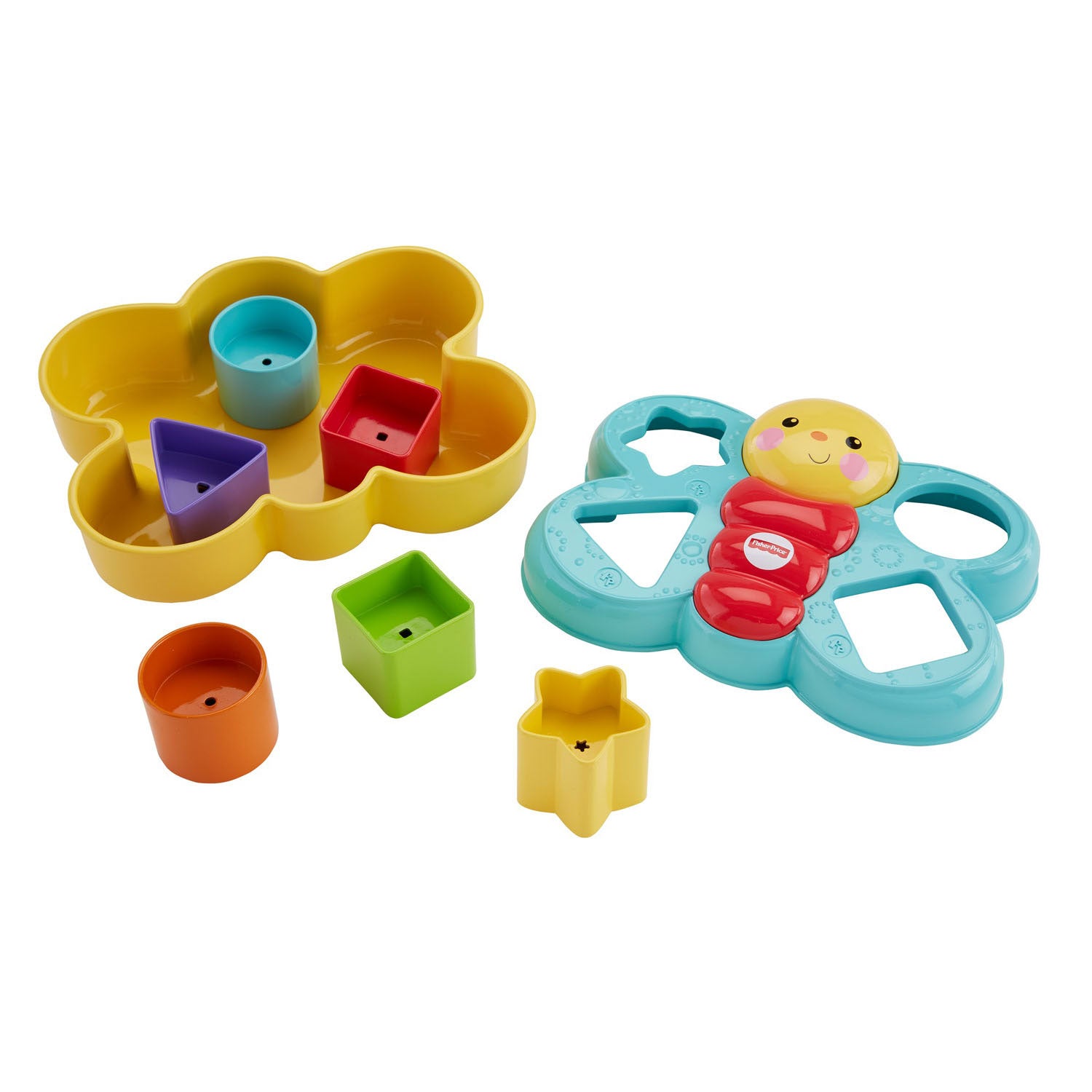 Fisher-price vormsorteerder vlinder | 2 stuks